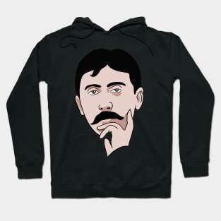 Marcel Proust Portrait Hoodie